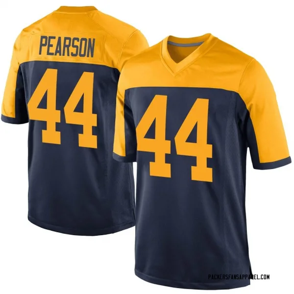 Men's Henry Pearson Green Bay Packers Game Navy Alternate Jersey