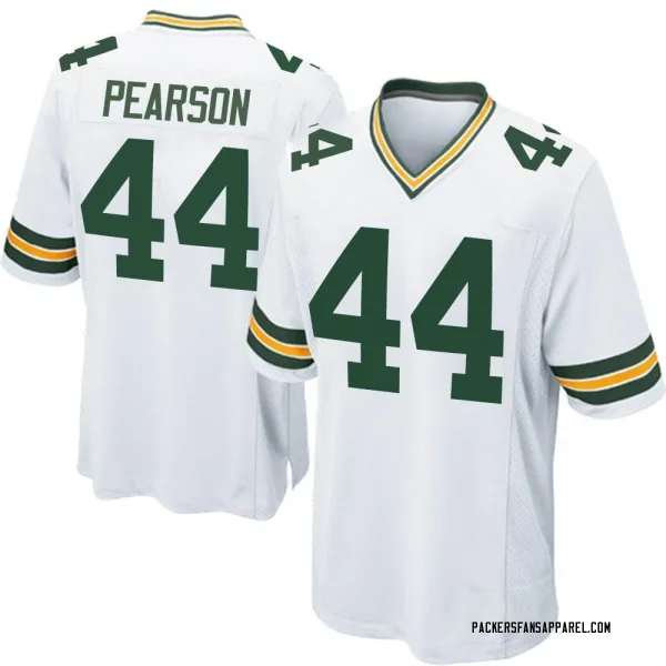 Men's Henry Pearson Green Bay Packers Game White Jersey