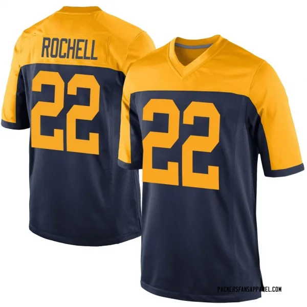 Men's Robert Rochell Green Bay Packers Game Navy Alternate Jersey