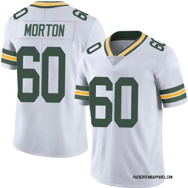 Men's Zach Morton Green Bay Packers Limited White Vapor Untouchable Jersey