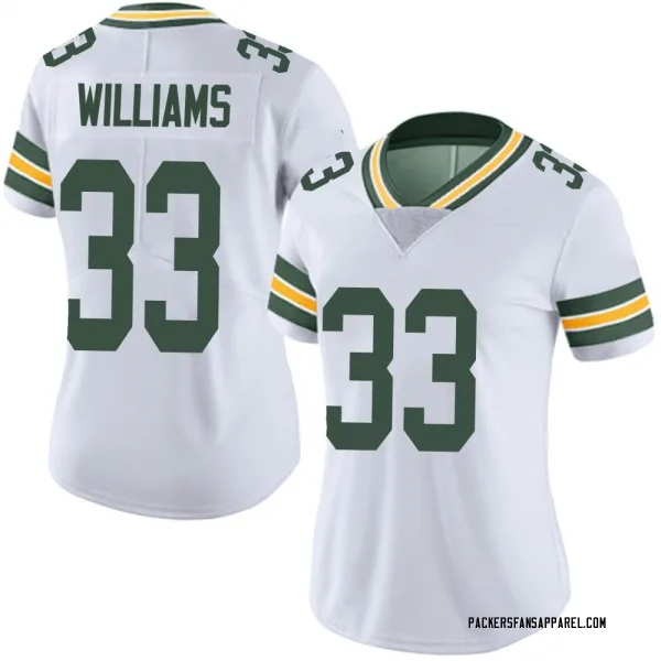 Women's Evan Williams Green Bay Packers Limited White Vapor Untouchable Jersey