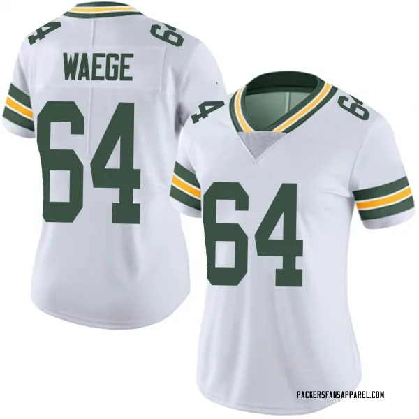 Women's Spencer Waege Green Bay Packers Limited White Vapor Untouchable Jersey